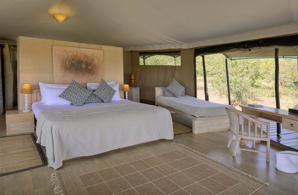 Kicheche Valley Naboisho Triple tent