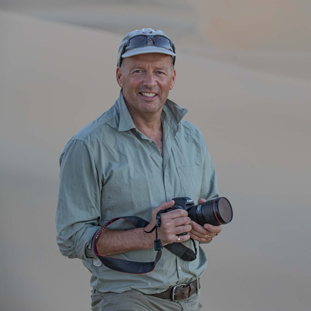 Kicheche Our Story Paul Goldstein Cofounder with camera